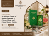 green aromatic perfume