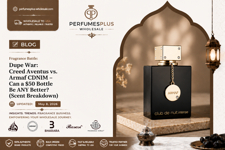 Creed Aventus vs. Armaf Club de Nuit Intense Man - Top Fragrance Dupe and Wholesale Supply USA