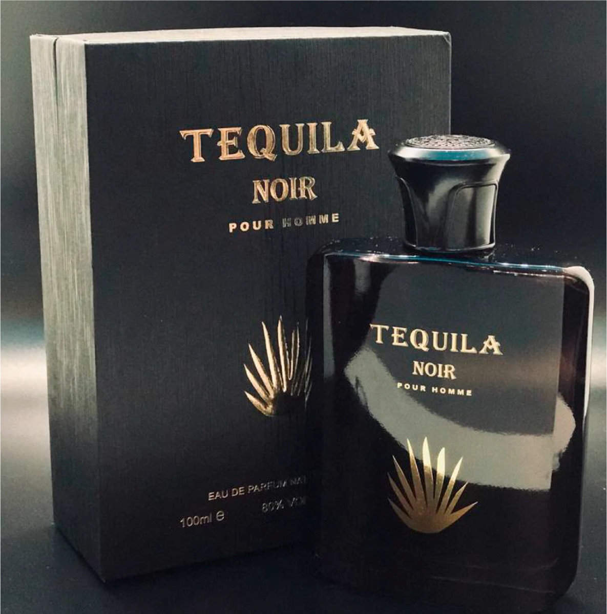 Tequila Noir Men – Dark Spicy Woody Eau De Parfum 3.4 Fl Oz