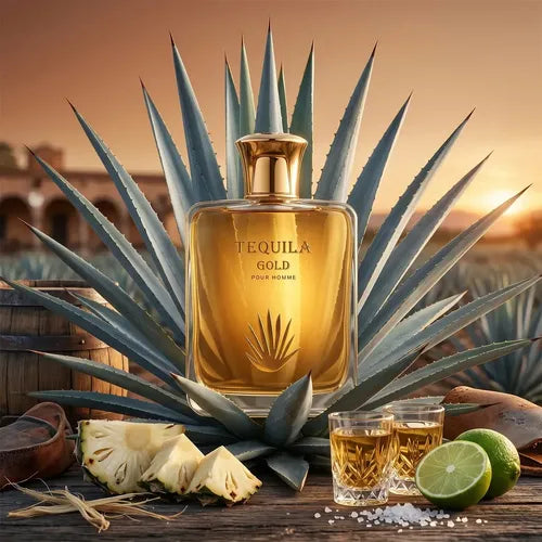 Tequila Gold Men – Spicy Woody Citrus Eau De Parfum 3.4 Fl Oz