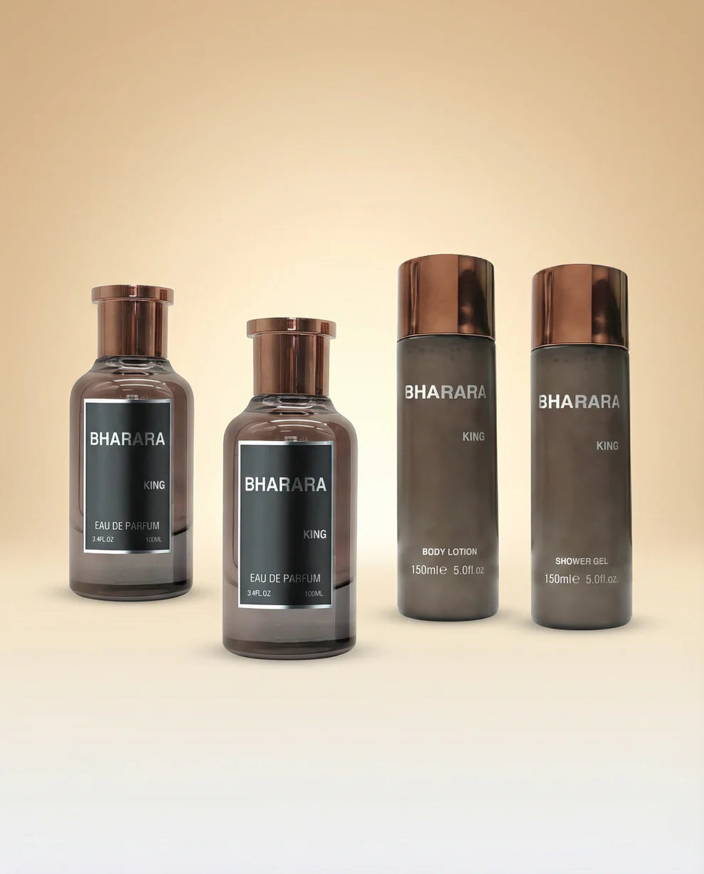 Bharara King – 3.4 Fl Oz EDP 4‑Piece Gift Set