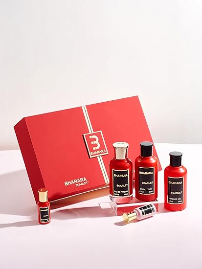 Bharara Scarlet – 3.4 Fl Oz EDP Gift Set