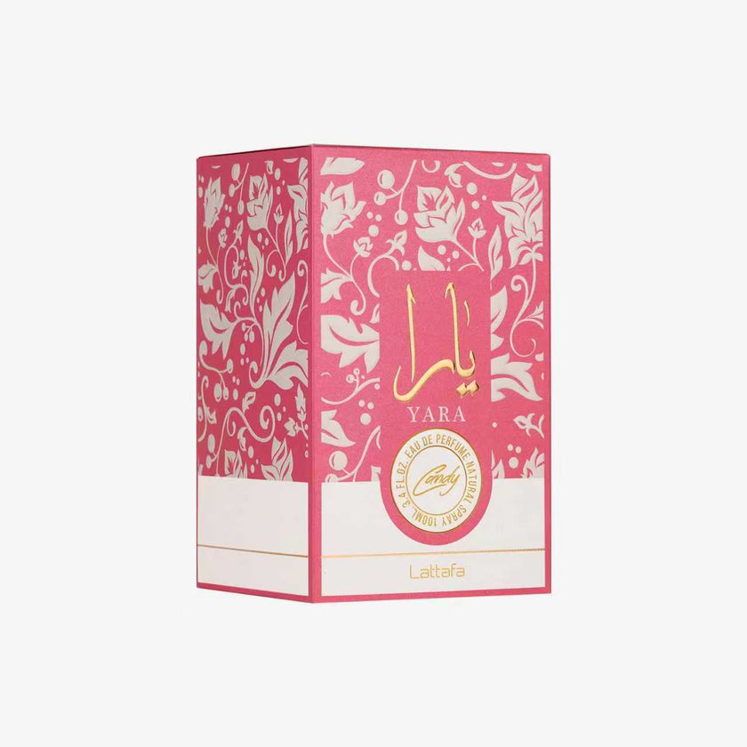 Lattafa Yara Candy – Eau de Parfum Dulce Frutal Vainilla 100ml para Mujer
