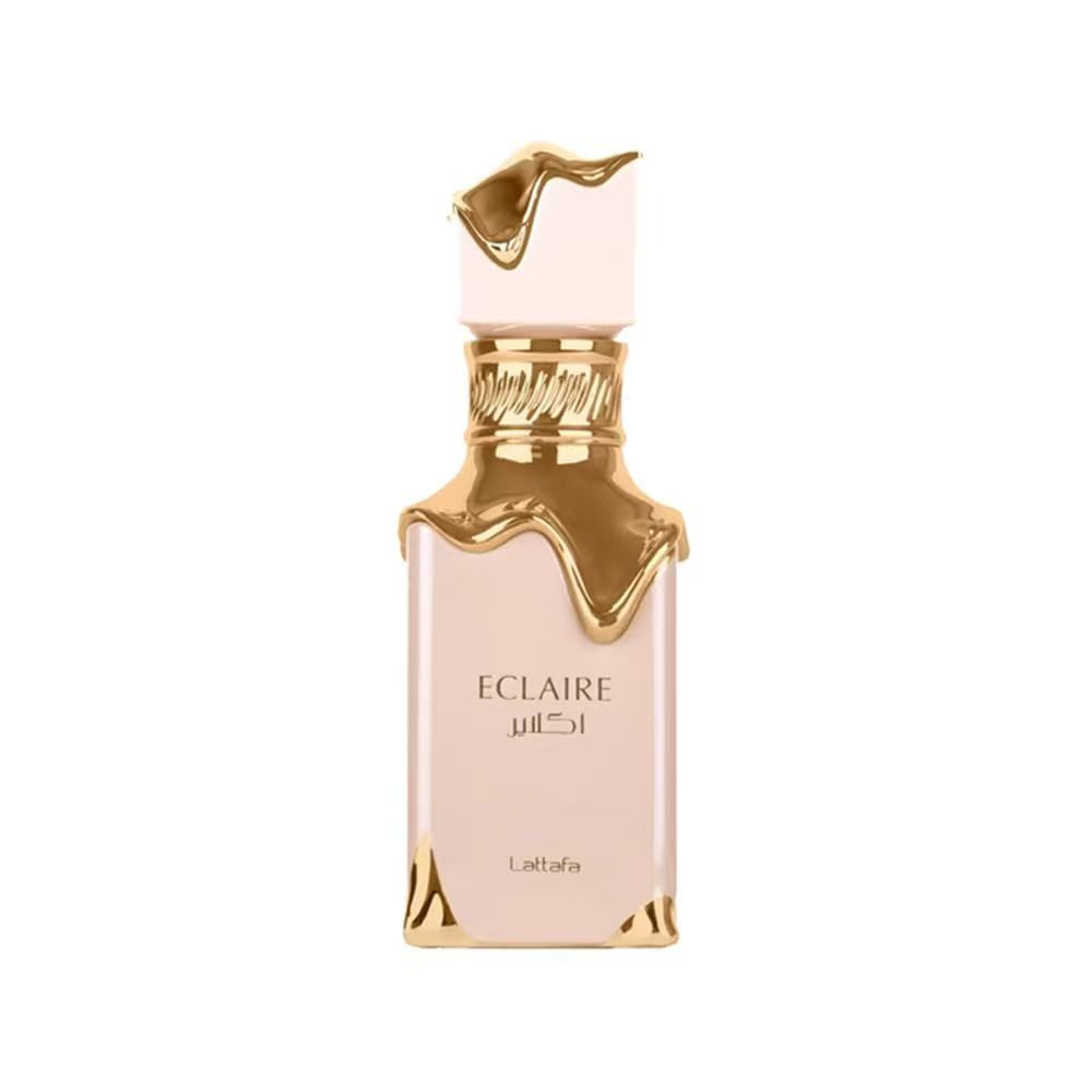 Lattafa Eclaire – Caramel Vanilla Sweet Eau De Parfum 3.4 Fl Oz for Women
