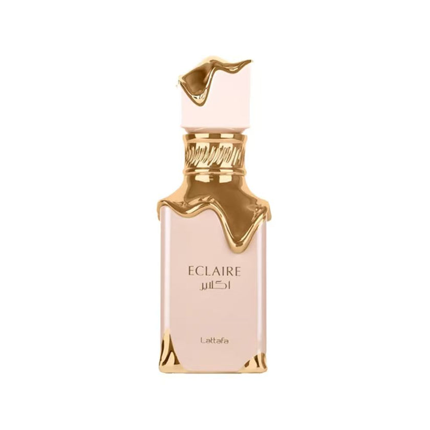 Lattafa Eclaire – Caramel Vanilla Sweet Eau De Parfum 3.4 Fl Oz for Women