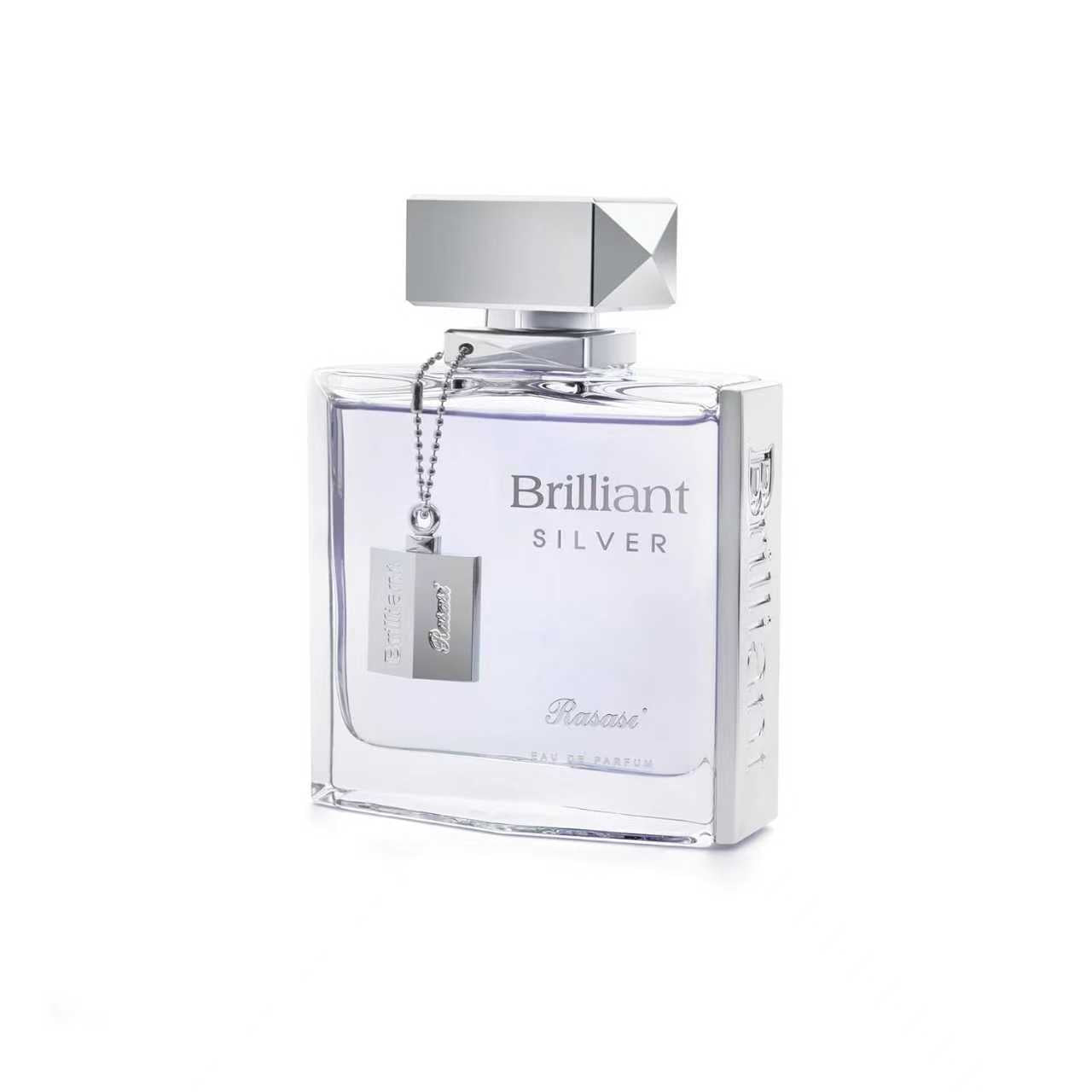 Rasasi Brilliant Silver – Citrus Woody Eau De Parfum 100ml Unisex