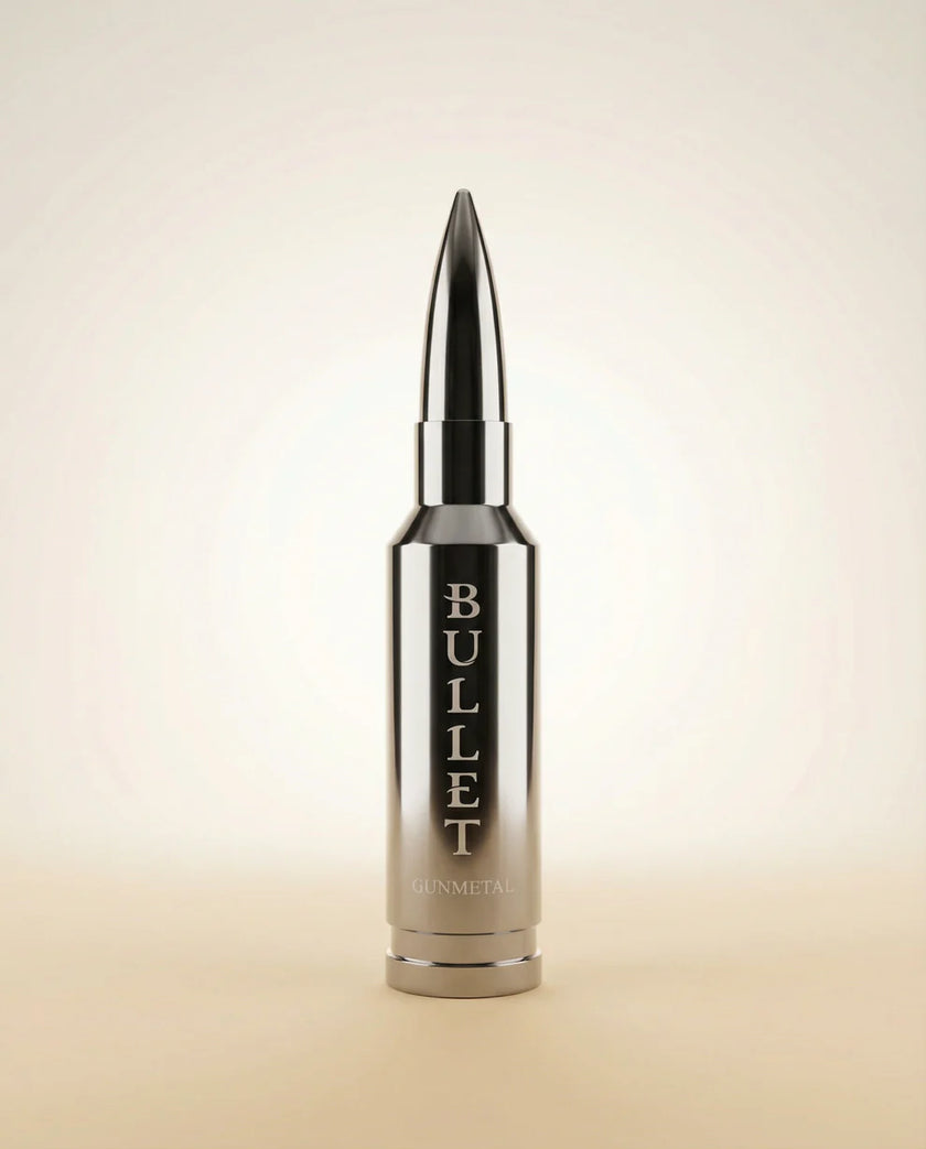 Bullet Gun Metal – Eau de Parfum Manzana Fresca Ámbar 2.5 oz líq. (75 ml)
