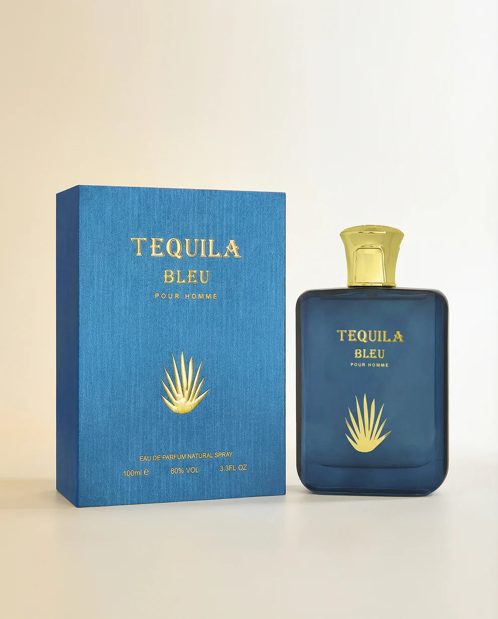 Tequila Bleu Men – Fresh Citrus Marine Eau De Parfum 3.4 Fl Oz