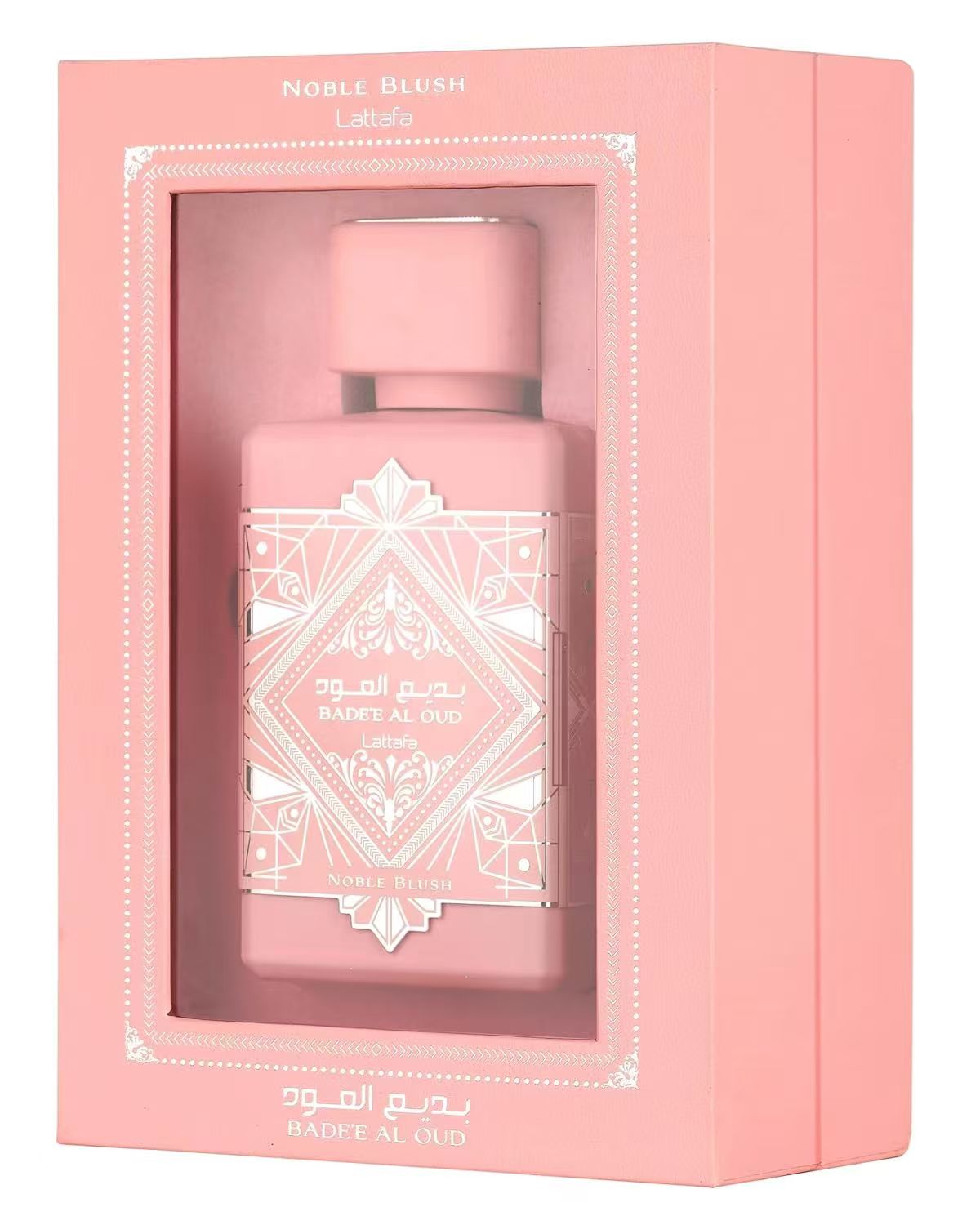 Lattafa Bade’e Al Oud Noble Blush – Sweet Creamy Gourmand Eau De Parfum 3.4 Fl Oz Unisex
