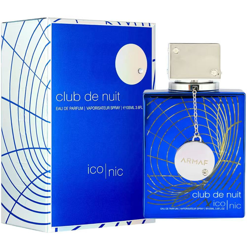 Armaf Club De Nuit Blue Iconic – Eau De Parfum 3.6 Fl Oz for Men