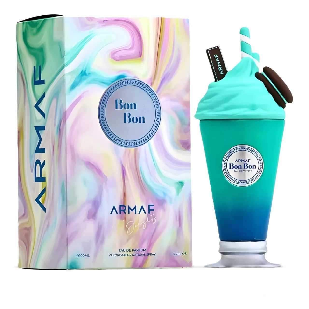 Armaf Bon Bon – Eau de Parfum afrutado, floral y gourmand de 100 ml unisex