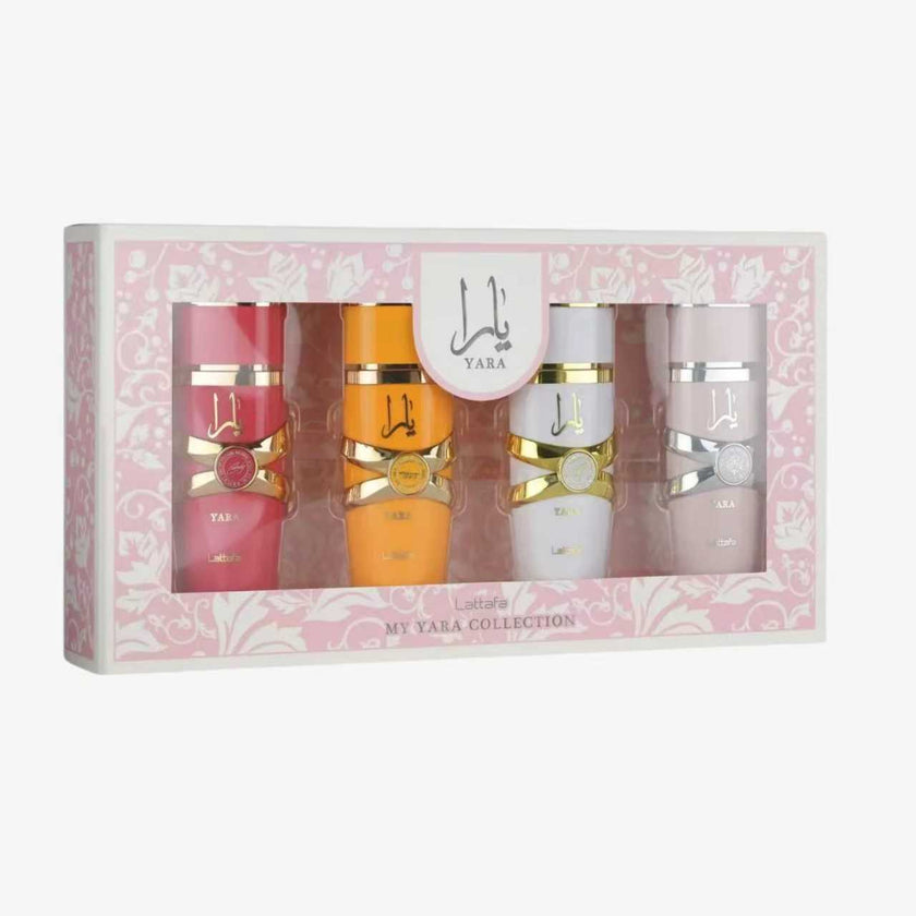 Lattafa My Yara Collection – Estuche de regalo de 4×25ml Eau De Parfum para mujer