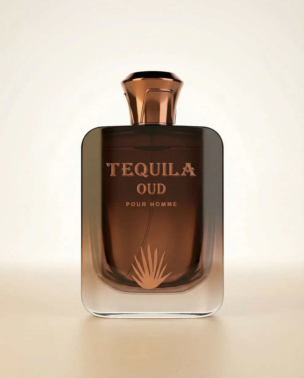 Tequila Noir Men – Eau de Parfum Amaderada Especiada Oscura 3.4 Fl Oz
