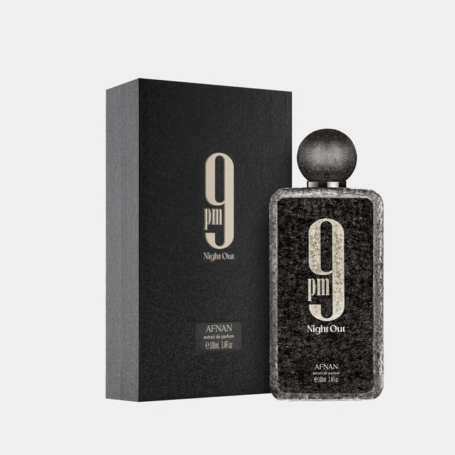 Afnan 9 PM Night Out Extrait de Parfum 3.4 oz for Afnan perfume wholesale USA retailers