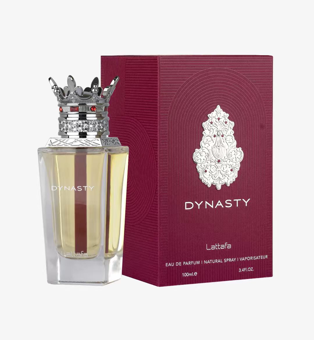 Lattafa Dynasty Eau de Parfum Unisex – Fresco, Especiado, Amaderado, Aromático 100ml