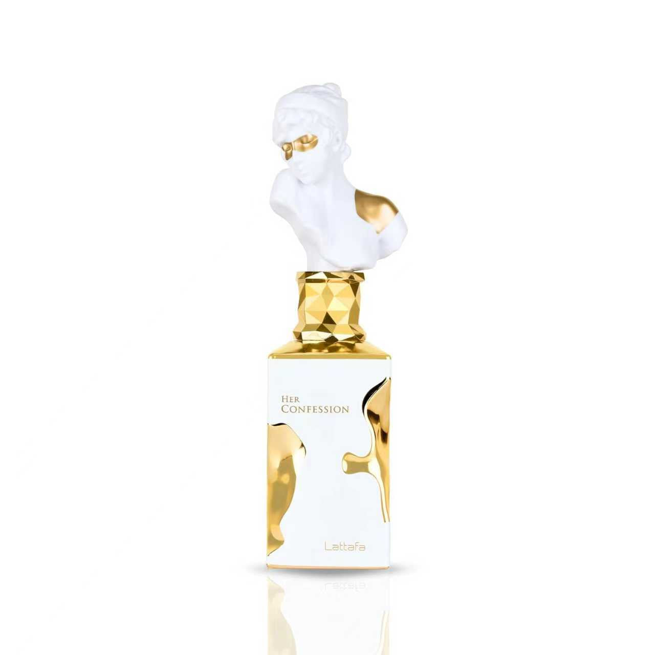 Lattafa Her Confession Eau de Parfum para Mujer – Vainilla Floral Ámbar Almizcle 100ml