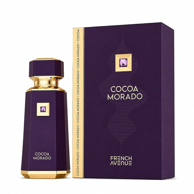 French Avenue Cocoa Morado EDP 3.4 oz unisex oriental gourmand fragrance bottle.
