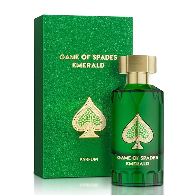 Jo Milano Game of Spades Emerald Parfum Spray for unisex perfume wholesale USA retailers.