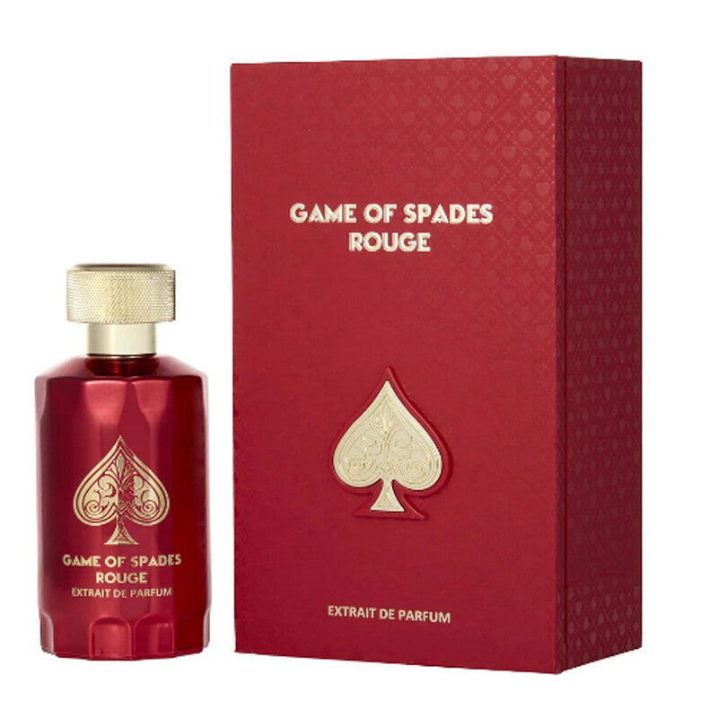 Jo Milano Game of Spades Rouge Extrait de Parfum Spray for unisex perfume wholesale USA retailers.
