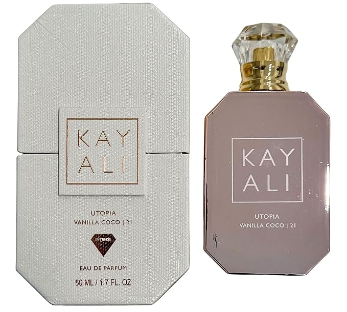 Kayali Utopia Vanilla Coco 21 EDP 1.7 oz for women warm coconut vanilla fragrance bottle