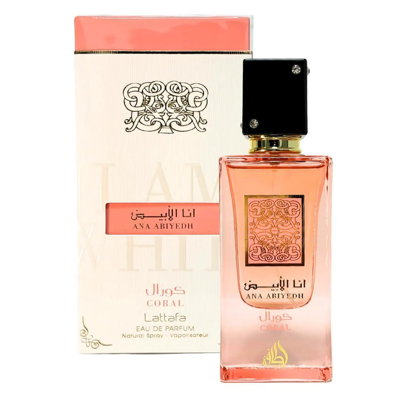 Lattafa Ana Abiyedh Coral Eau De Parfum 60ml unisex perfume wholesale USA