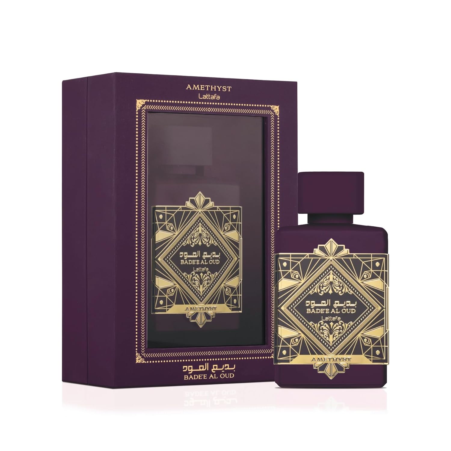 Lattafa Bade’e Al Oud Amethyst Eau De Parfum 100ml unisex perfume wholesale USA