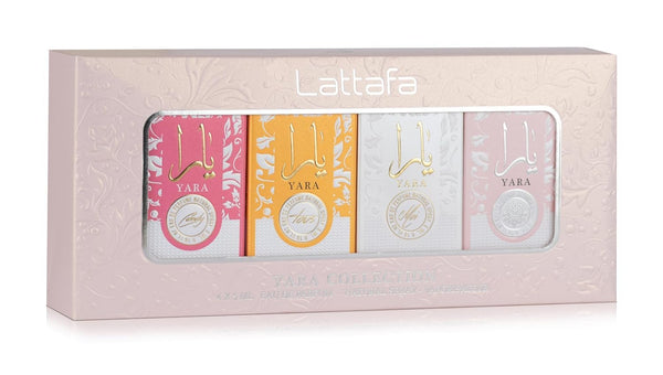Lattafa Yara Collection 4 × 5ml Eau De Parfum gift set for women wholesale USA