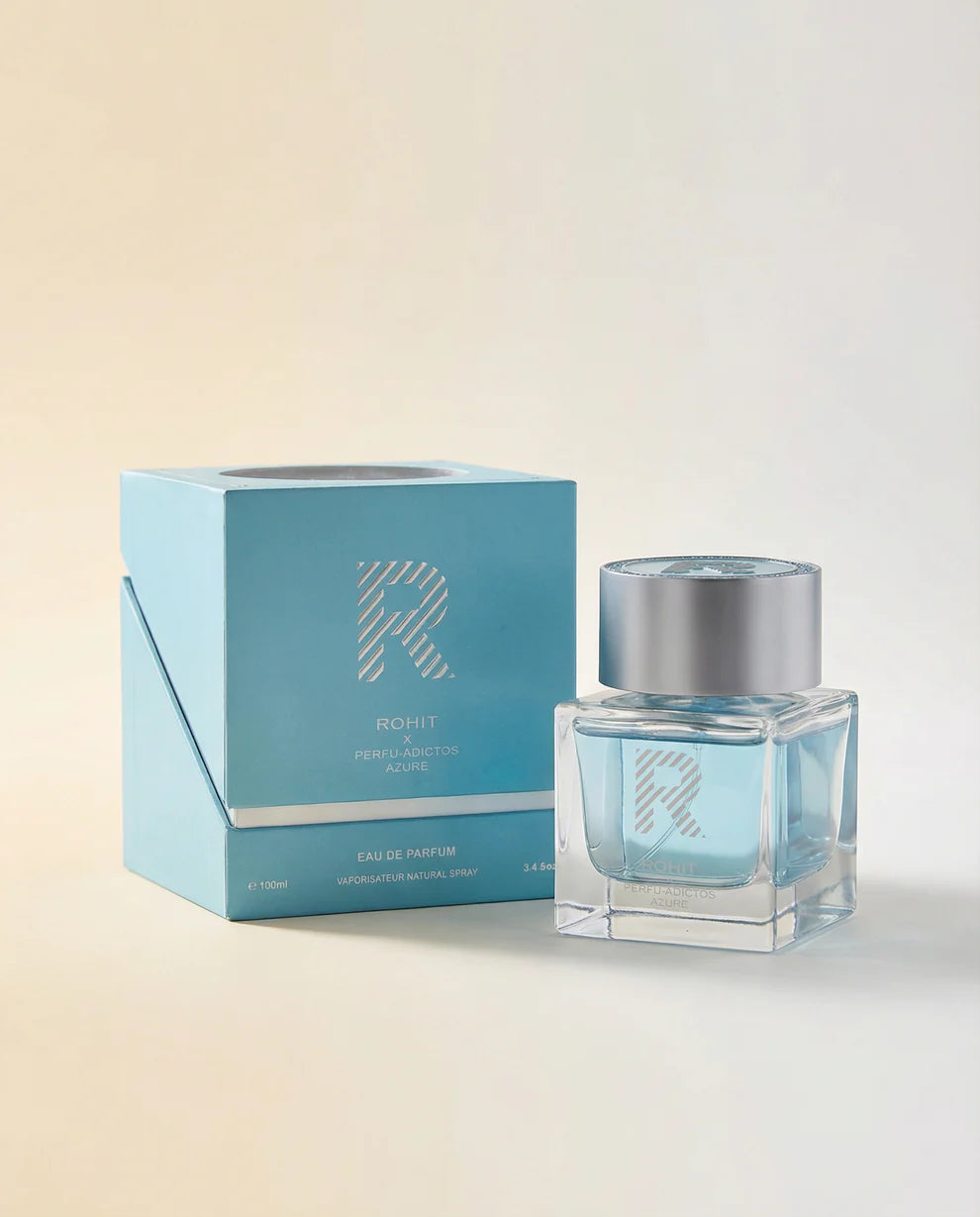 Rohit Azure Eau De Parfum 3.4 oz (100ml)