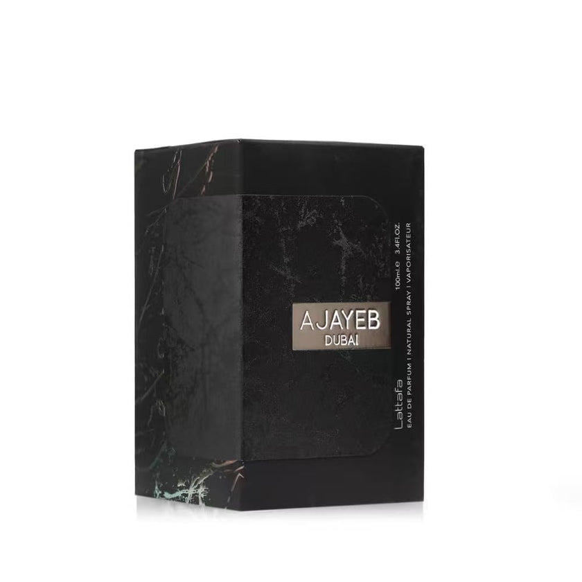Lattafa Ajayeb Dubai – Oriental Gourmand Eau De Parfum 3.4 Fl Oz para hombres