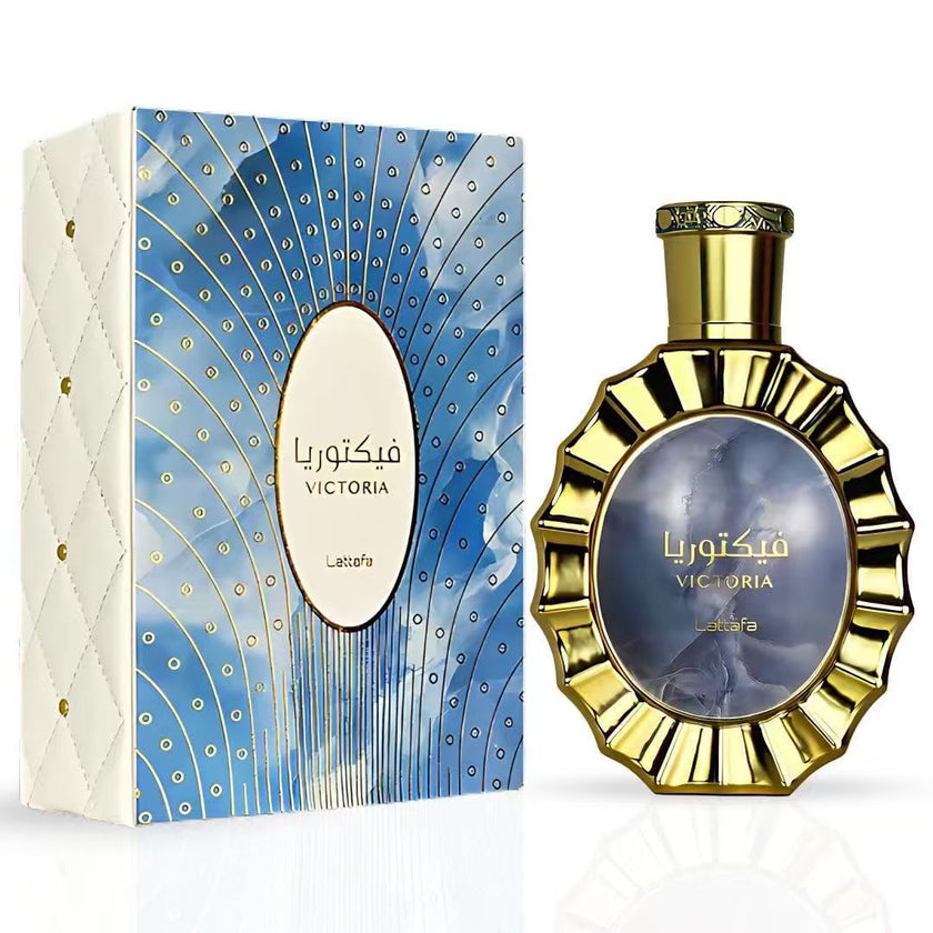 Lattafa Victoria Eau de Parfum for Women – Warm Spicy Sweet Fragrance 100ml